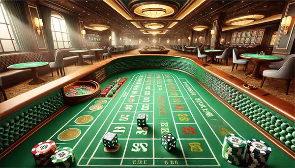 Estrategia mesa de craps