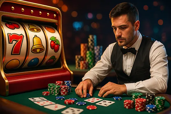 Défi croupier en direct