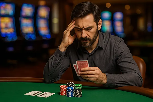 Professional gambling routine